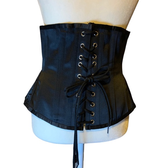 Under Bust Corset. Good Quality. NWT size L Fits Like M/L Adjustable Lace Back - Picture 5 of 9